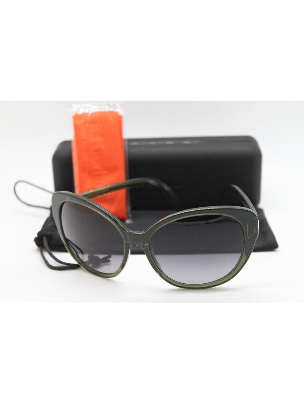 NEW IC! BERLIN MODEL LM ROSE GOLD GREEN AUTHENTIC SUNGLASSES W/CASE 59-17